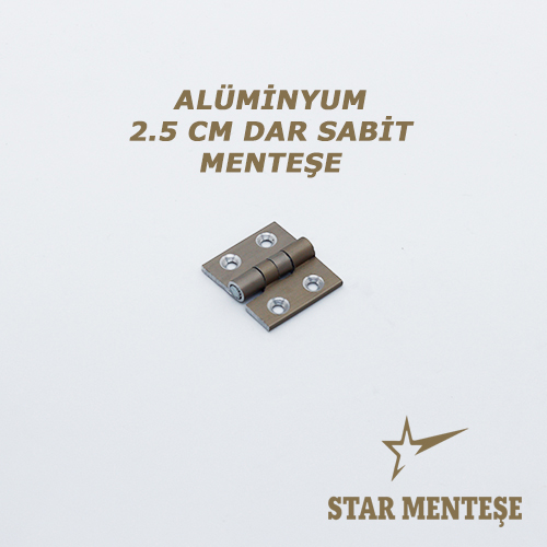 2.5 CM Narrow Fixed Hinge